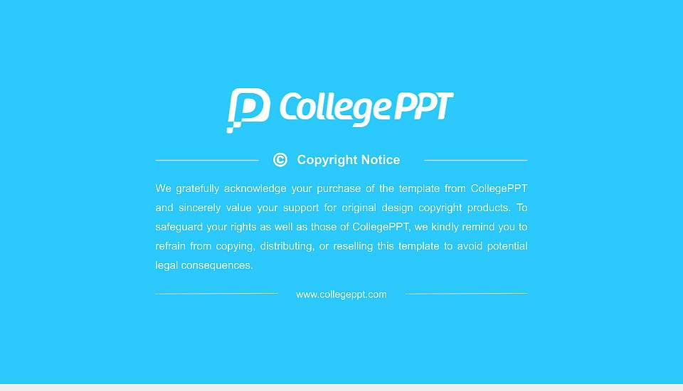 Kyushu Institute of Technology General Purpose PPT Template16:9 ratio PPT effect preview image6