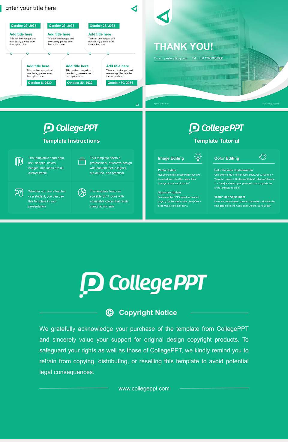 Kyorin University Lecture Sharing and Networking Event PPT Template4:3 ratio PPT effect preview image4