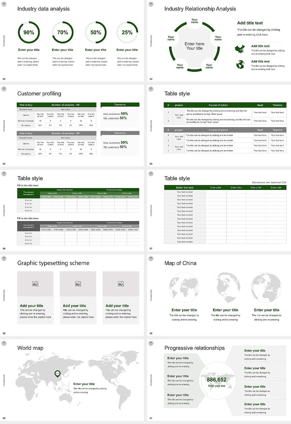Kyoto Prefectural University Competition/Entrepreneurship Contest PPT Template16:9 ratio PPT effect preview image5