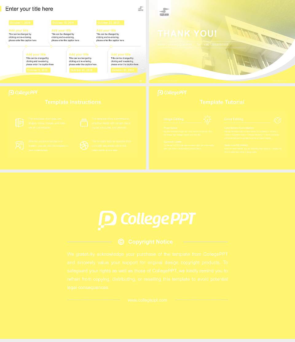 Kyoto Saga University of Arts Lecture Sharing and Networking Event PPT Template16:9 ratio PPT effect preview image4