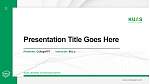 Kyoto University of Advanced Science Thesis Proposal/Graduation Defense PPT Template
