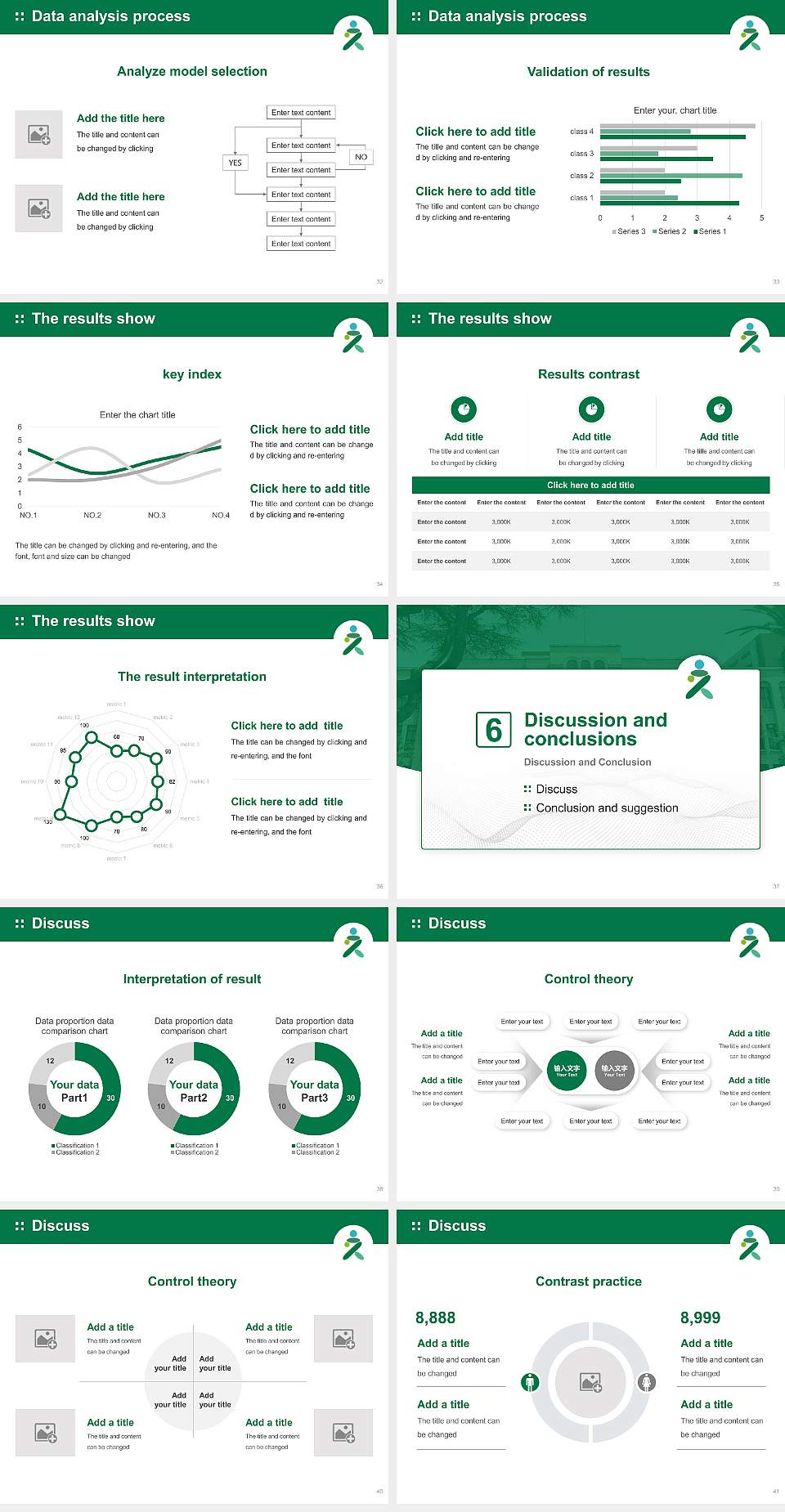 Kurume University Graduation Thesis Defense PPT Template4:3 ratio PPT effect preview image5