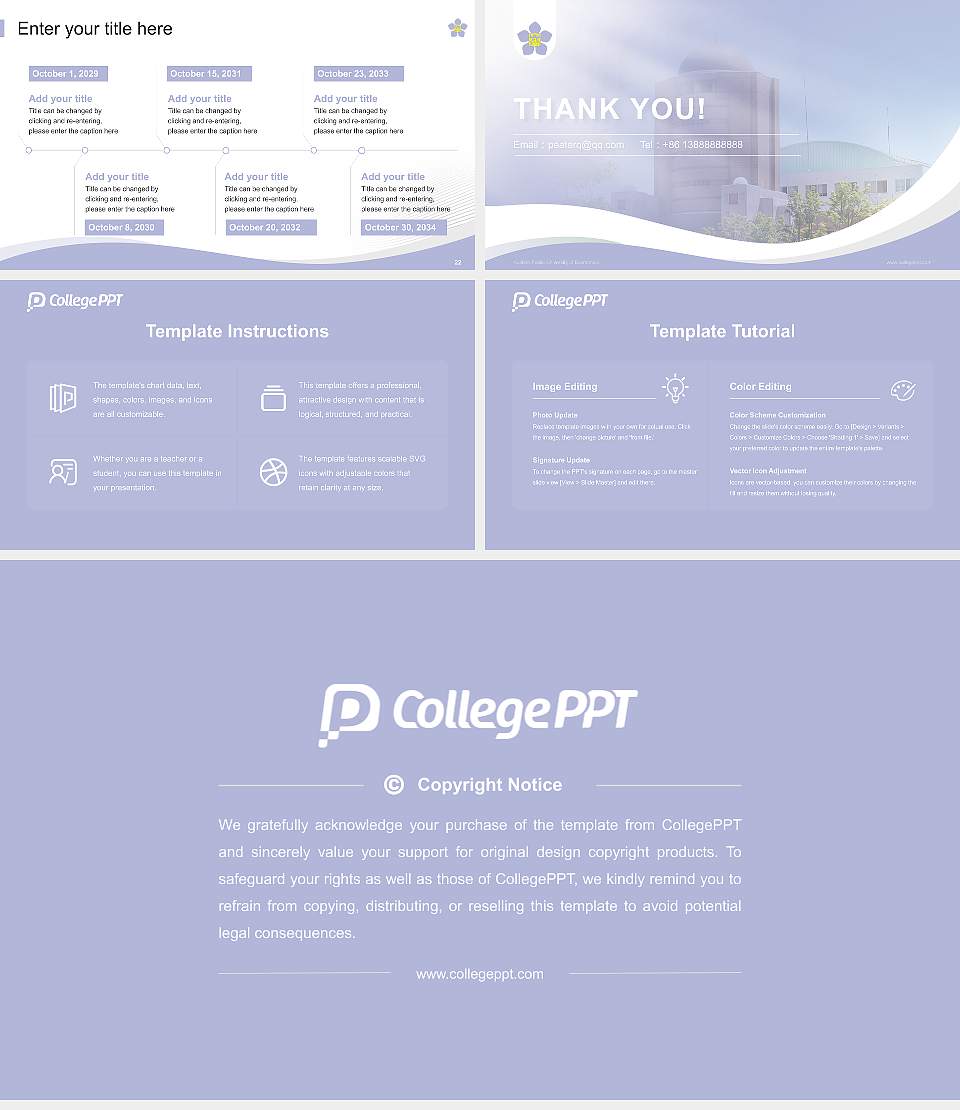 Kushiro Public University of Economics Lecture Sharing and Networking Event PPT Template16:9 ratio PPT effect preview image4