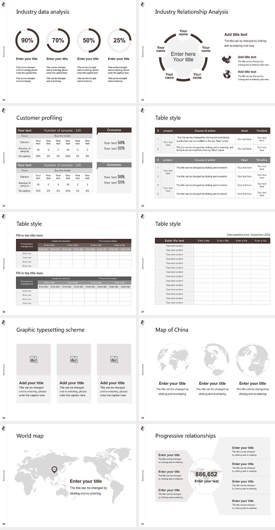 Kunitachi College of Music Competition/Entrepreneurship Contest PPT Template4:3 ratio PPT effect preview image5