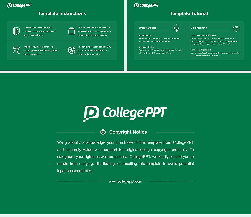 Kurume University Academic Presentation/Research Findings Report PPT Template16:9 ratio PPT effect preview image5