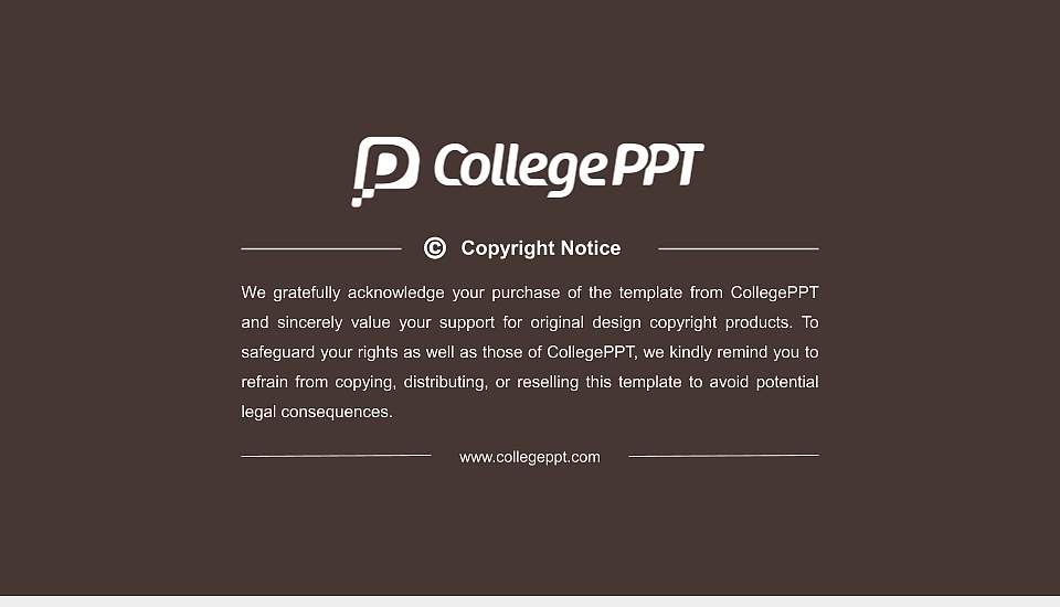 Kunitachi College of Music General Purpose PPT Template16:9 ratio PPT effect preview image6