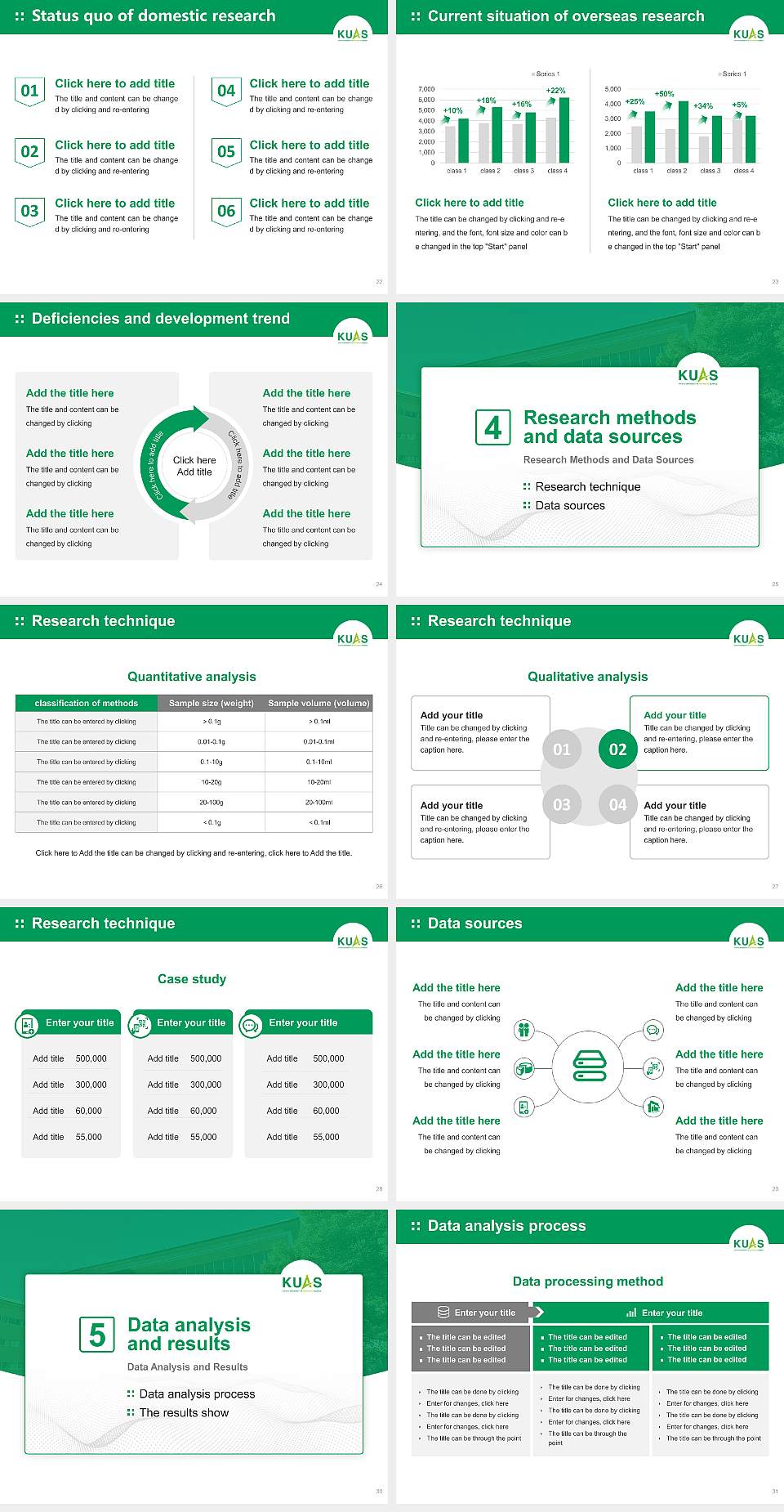 Kyoto University of Advanced Science Graduation Thesis Defense PPT Template4:3 ratio PPT effect preview image4