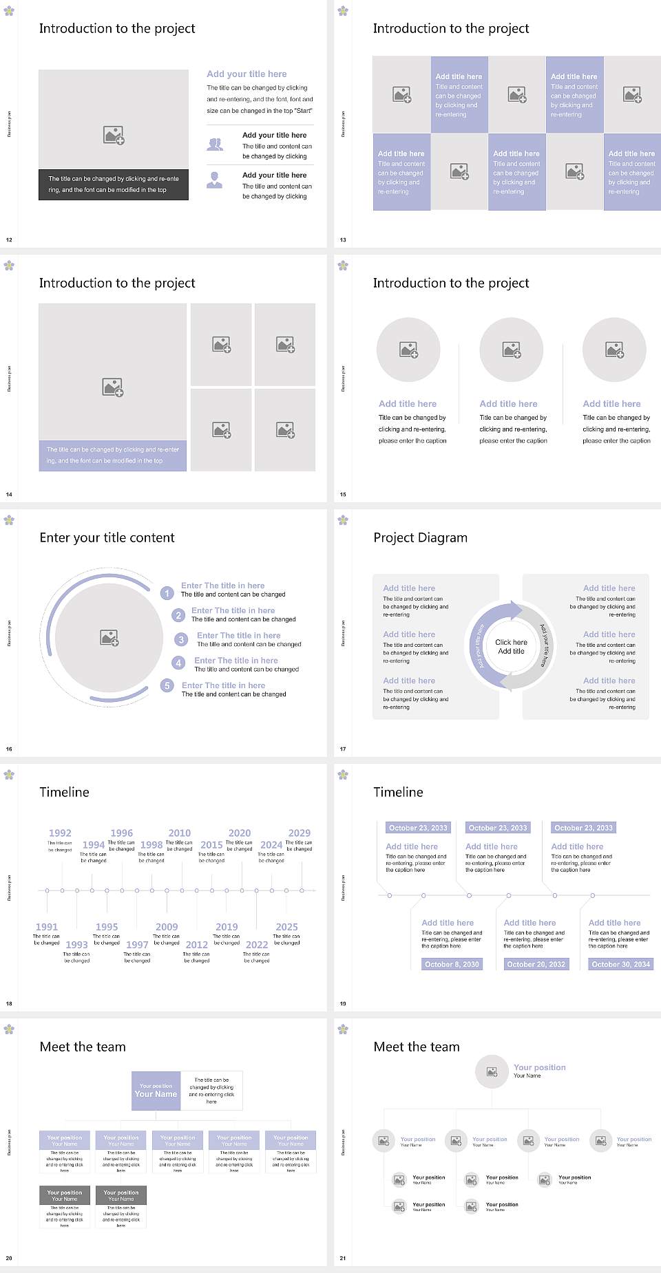 Kushiro Public University of Economics Competition/Entrepreneurship Contest PPT Template4:3 ratio PPT effect preview image3