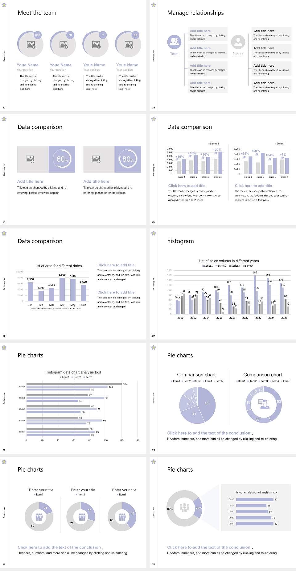 Kushiro Public University of Economics Competition/Entrepreneurship Contest PPT Template4:3 ratio PPT effect preview image4