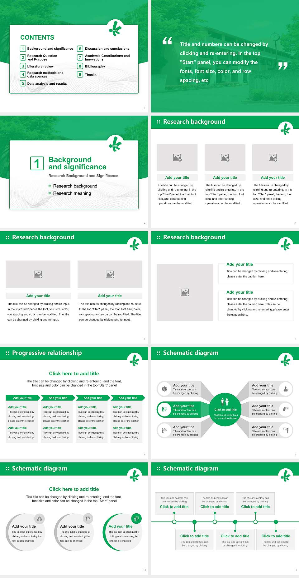 Kyoei University Graduation Thesis Defense PPT Template4:3 ratio PPT effect preview image2