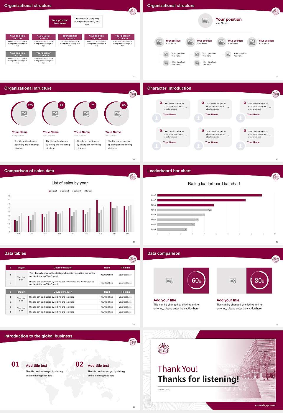Kyushu University Academic Presentation/Research Findings Report PPT Template16:9 ratio PPT effect preview image4