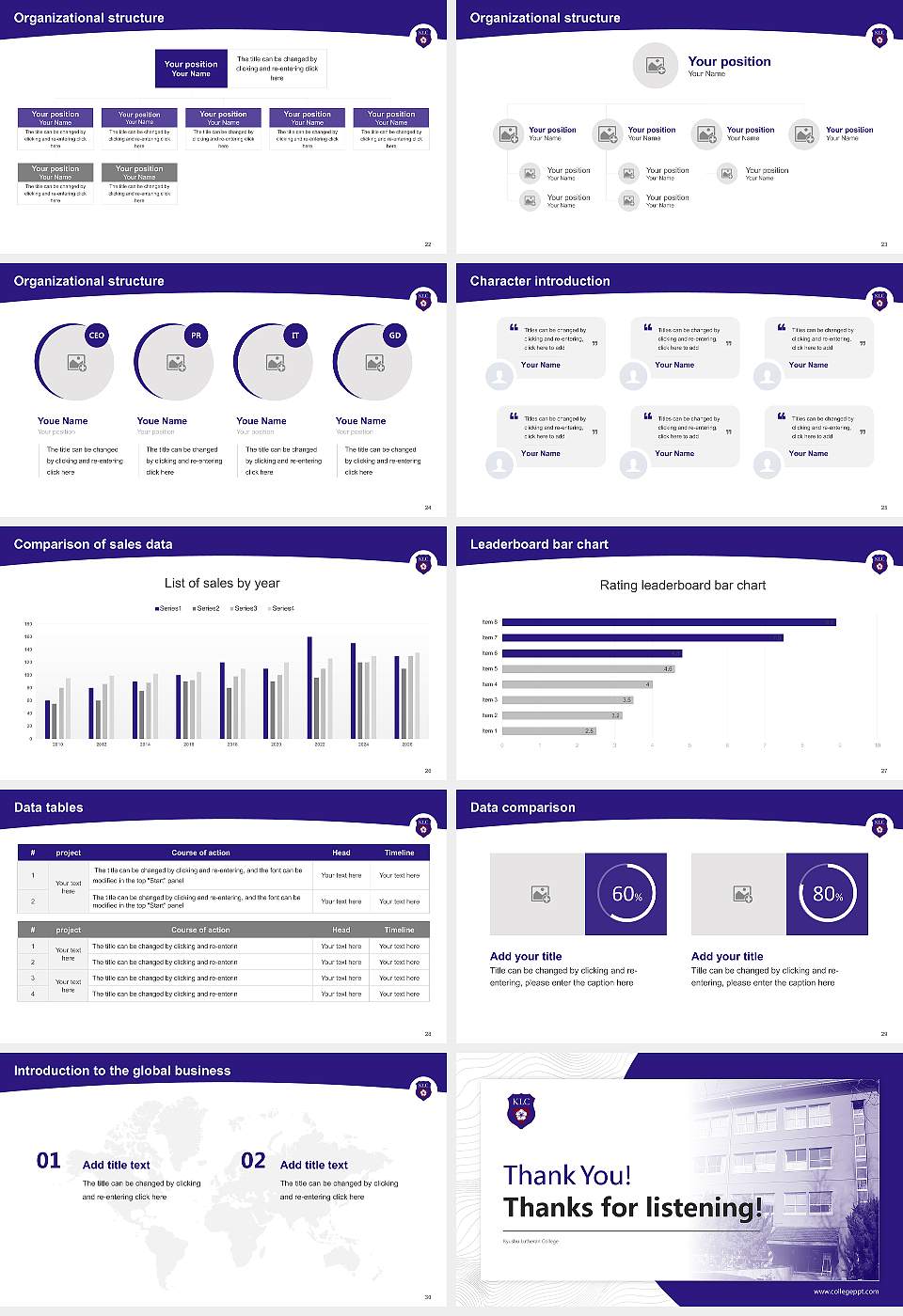 Kyushu Lutheran College Academic Presentation/Research Findings Report PPT Template16:9 ratio PPT effect preview image4
