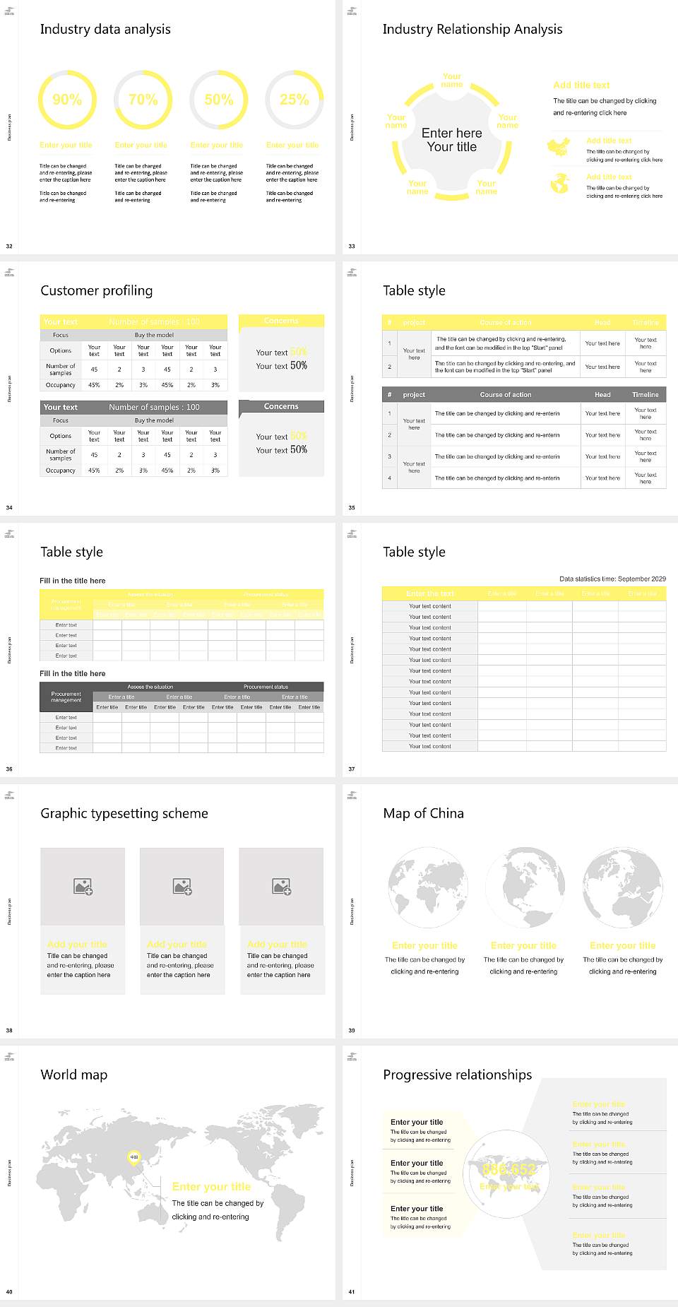 Kyoto Saga University of Arts Competition/Entrepreneurship Contest PPT Template4:3 ratio PPT effect preview image5