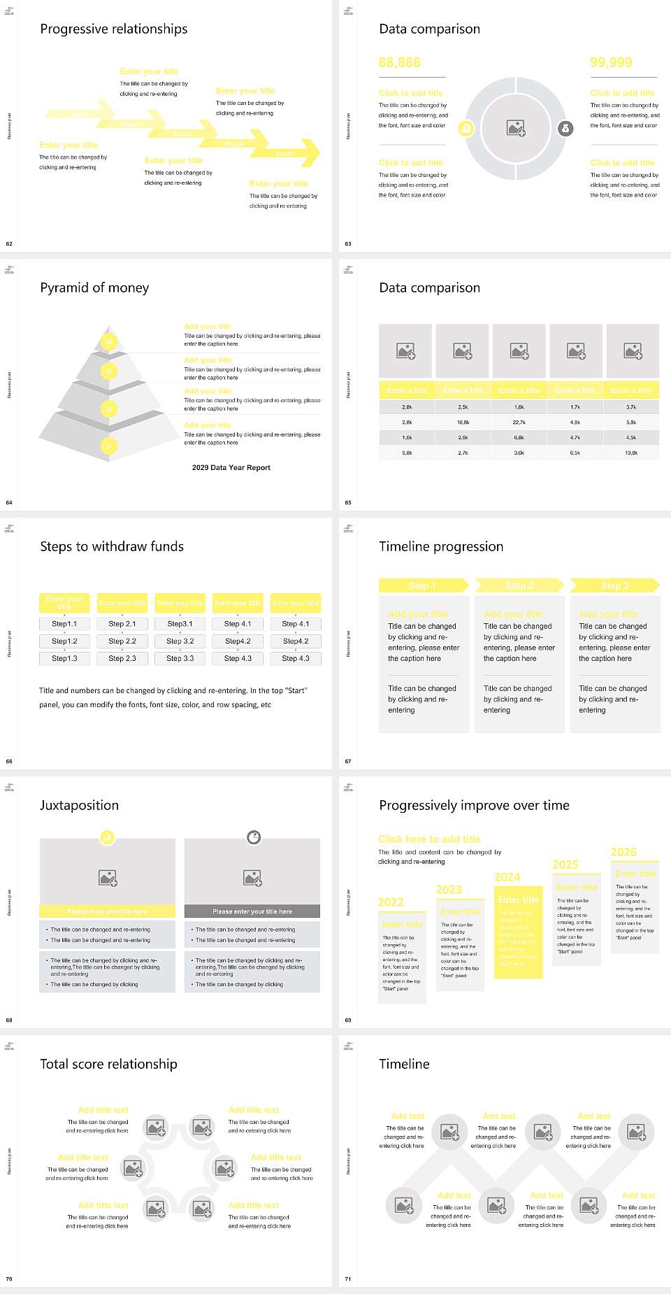 Kyoto Saga University of Arts Competition/Entrepreneurship Contest PPT Template4:3 ratio PPT effect preview image8
