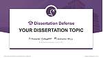 Kyoto Tachibana University Graduation Thesis Defense PPT Template