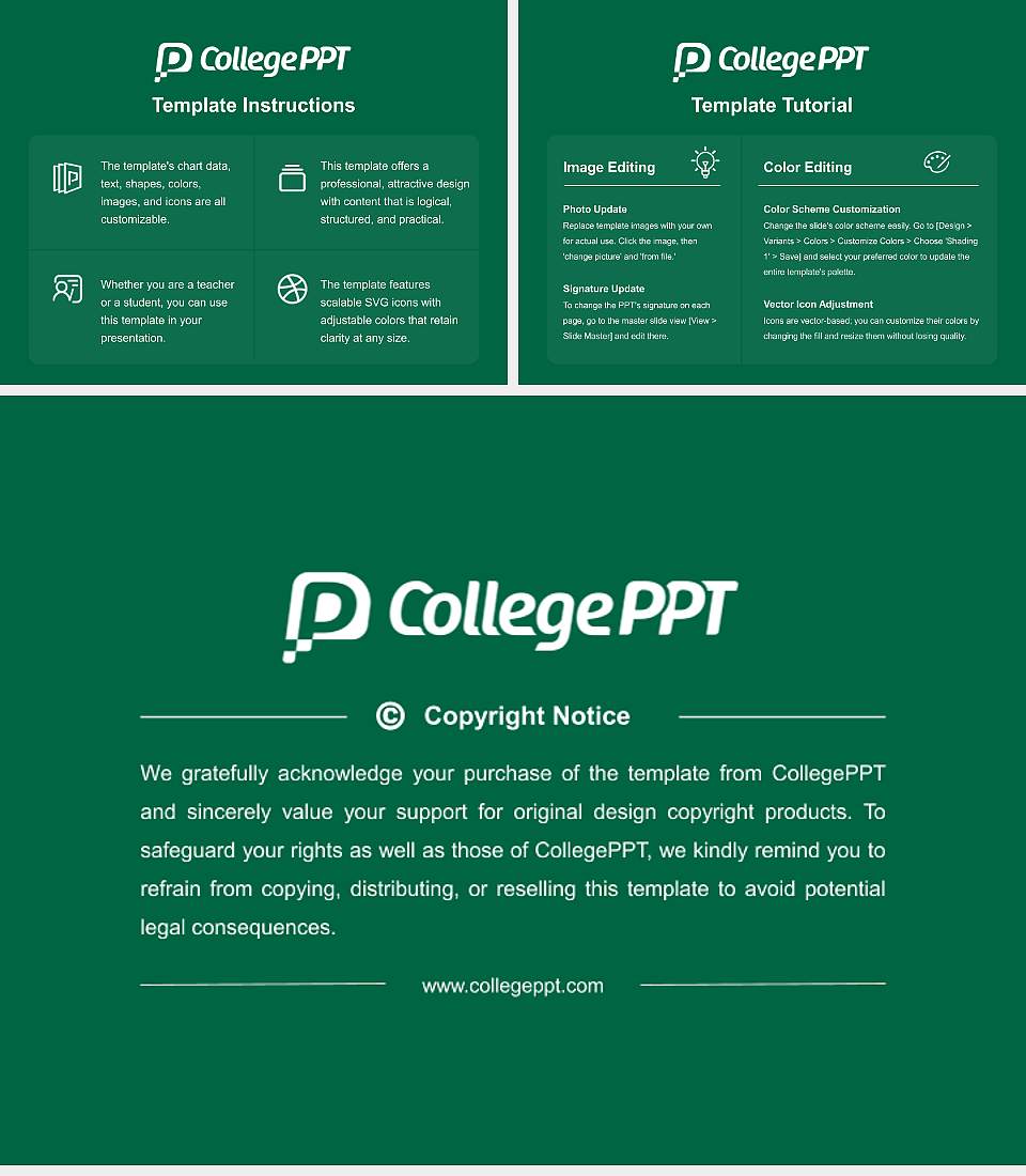 Kyushu Dental University Course/Courseware Creation PPT Template4:3 ratio PPT effect preview image5