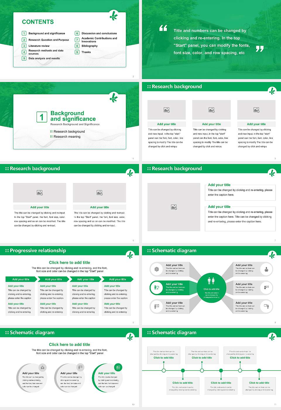 Kyoei University Graduation Thesis Defense PPT Template16:9 ratio PPT effect preview image2