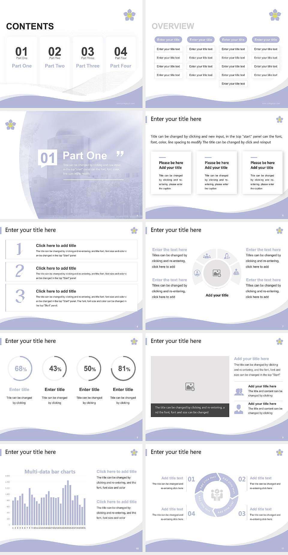 Kushiro Public University of Economics Lecture Sharing and Networking Event PPT Template4:3 ratio PPT effect preview image2