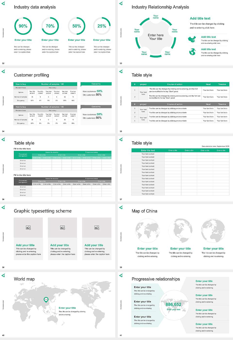 Kyorin University Competition/Entrepreneurship Contest PPT Template16:9 ratio PPT effect preview image5