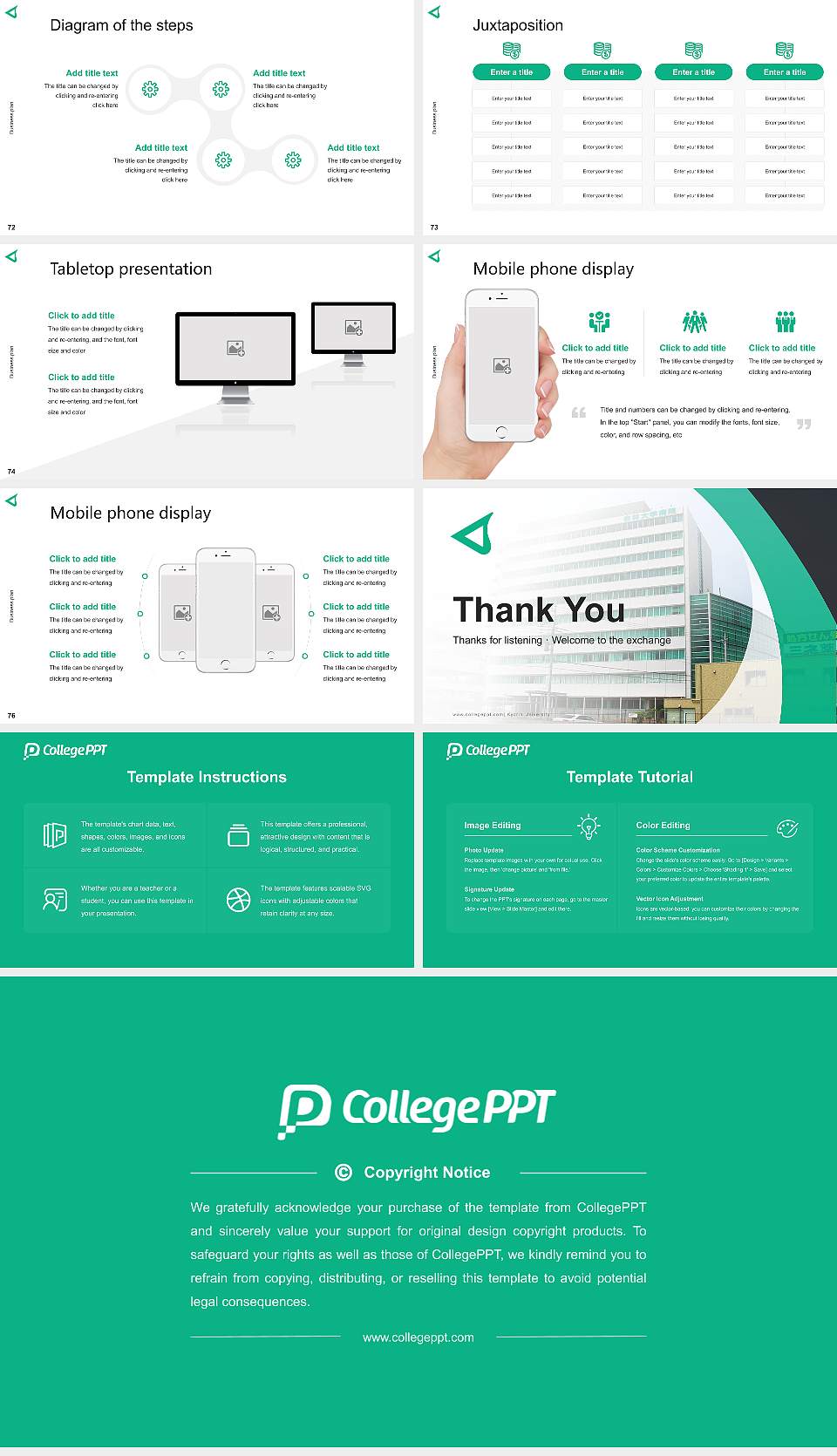 Kyorin University Competition/Entrepreneurship Contest PPT Template16:9 ratio PPT effect preview image9