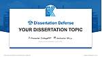 Kyushu Kyoritsu University Graduation Thesis Defense PPT Template