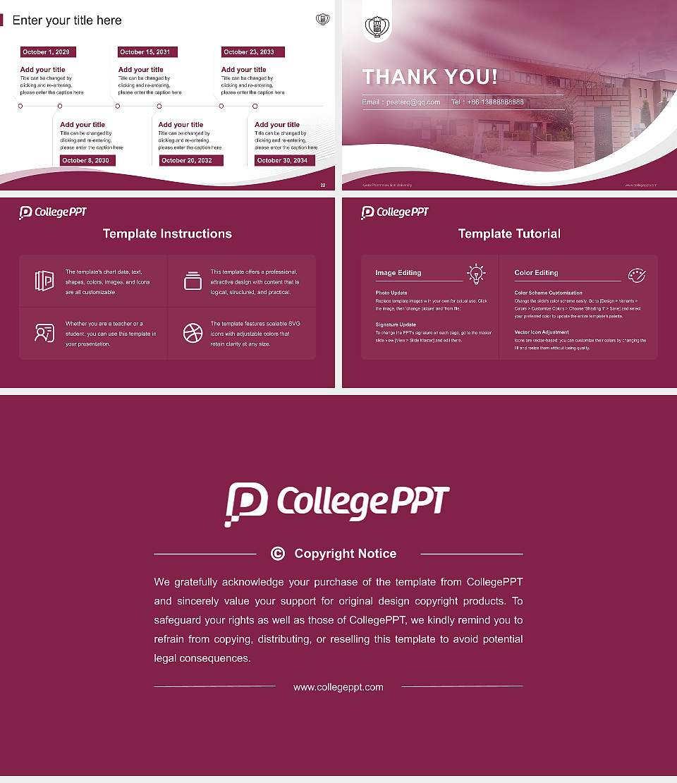 Kyoto  Pharmaceutical  University Lecture Sharing and Networking Event PPT Template16:9 ratio PPT effect preview image4