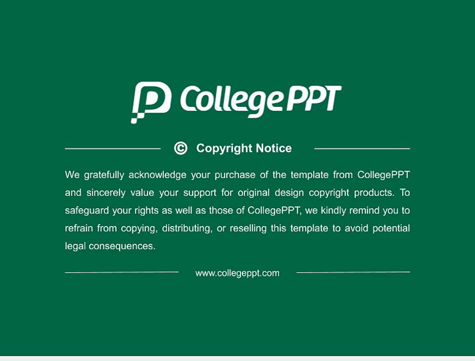 Kyushu Dental University General Purpose PPT Template4:3 ratio PPT effect preview image6