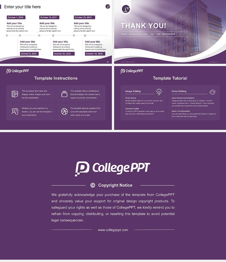 Kyoto Tachibana University Lecture Sharing and Networking Event PPT Template16:9 ratio PPT effect preview image4