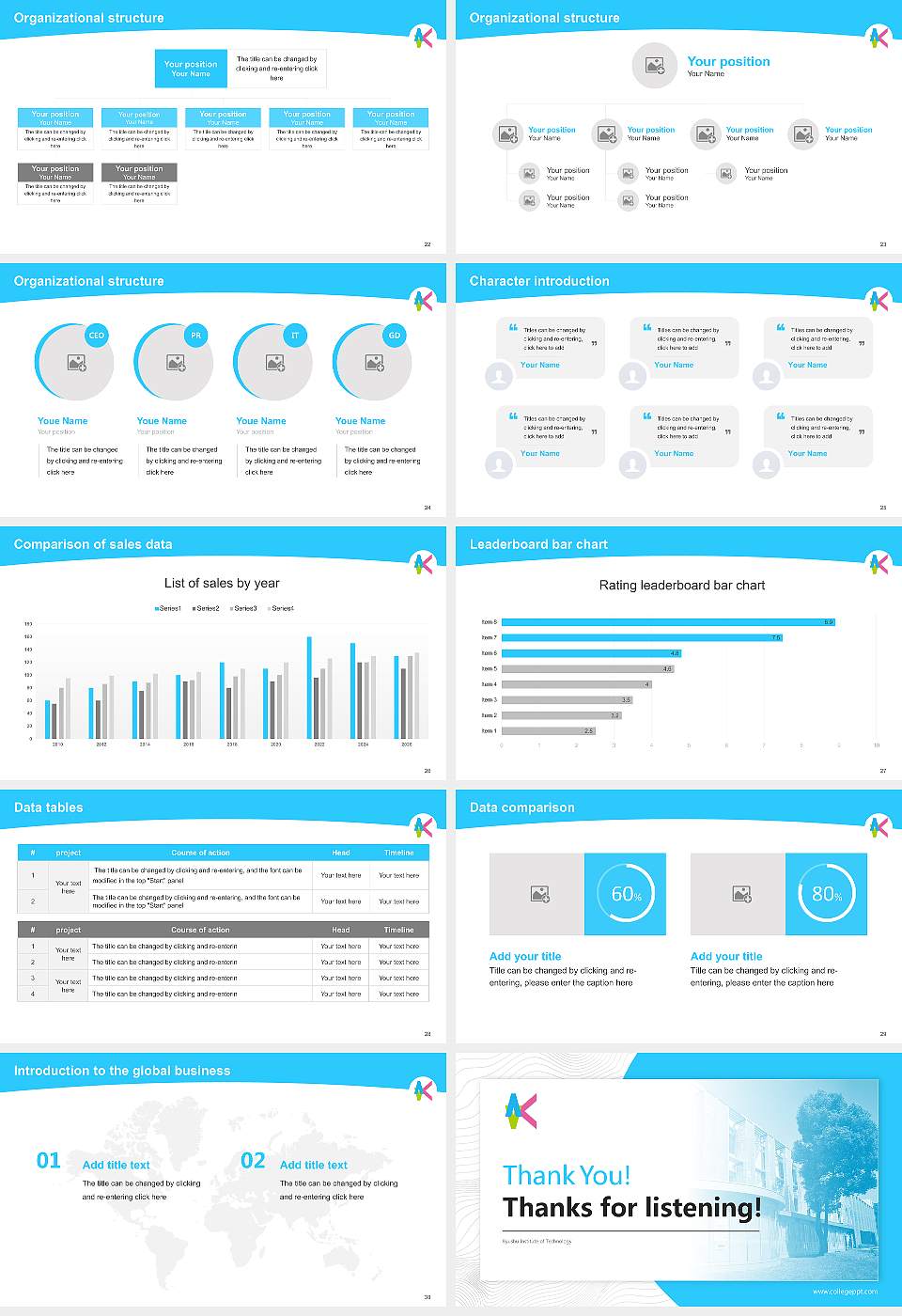 Kyushu Institute of Technology Academic Presentation/Research Findings Report PPT Template16:9 ratio PPT effect preview image4
