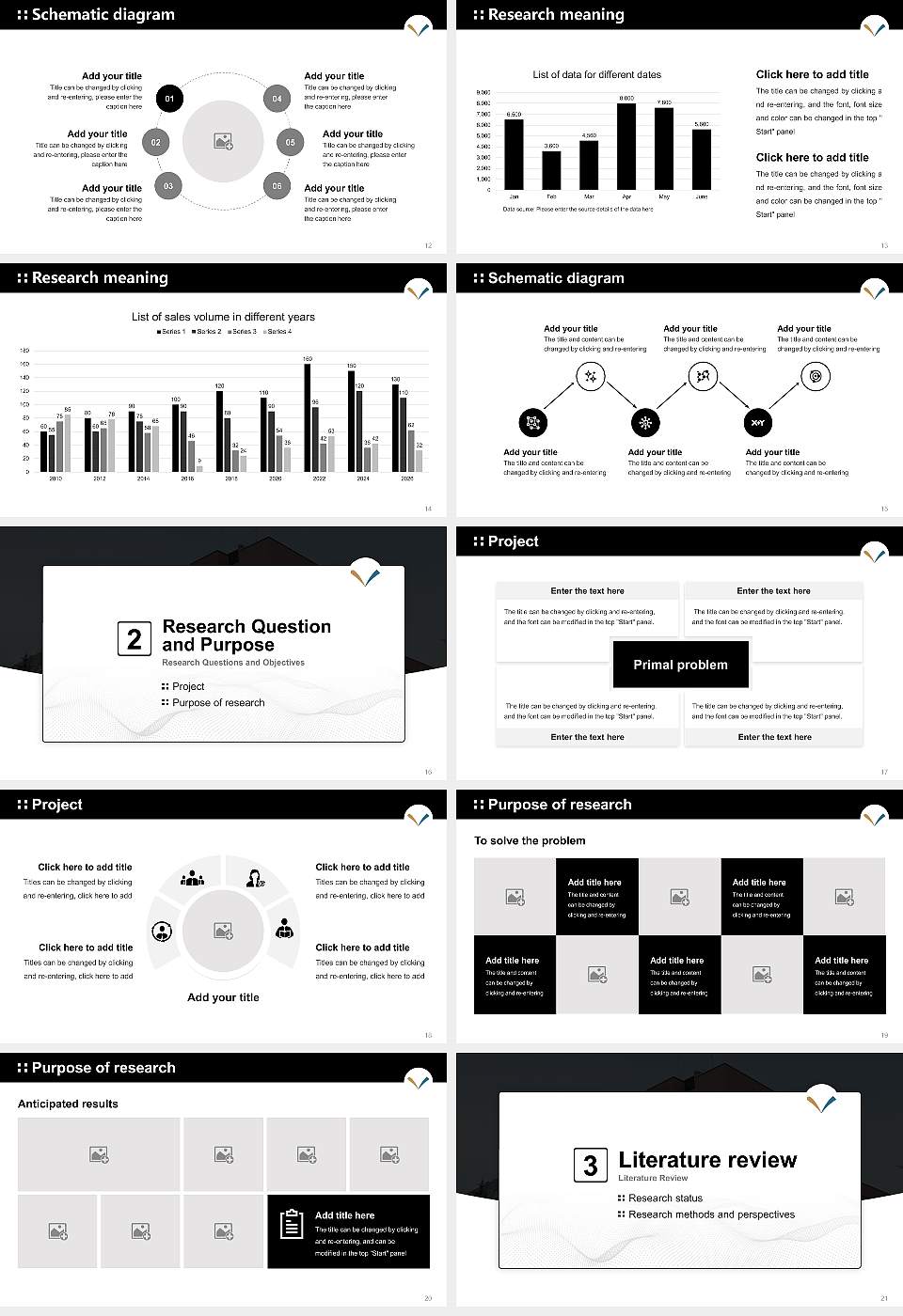 Kyoto Institute of Technology Graduation Thesis Defense PPT Template16:9 ratio PPT effect preview image3