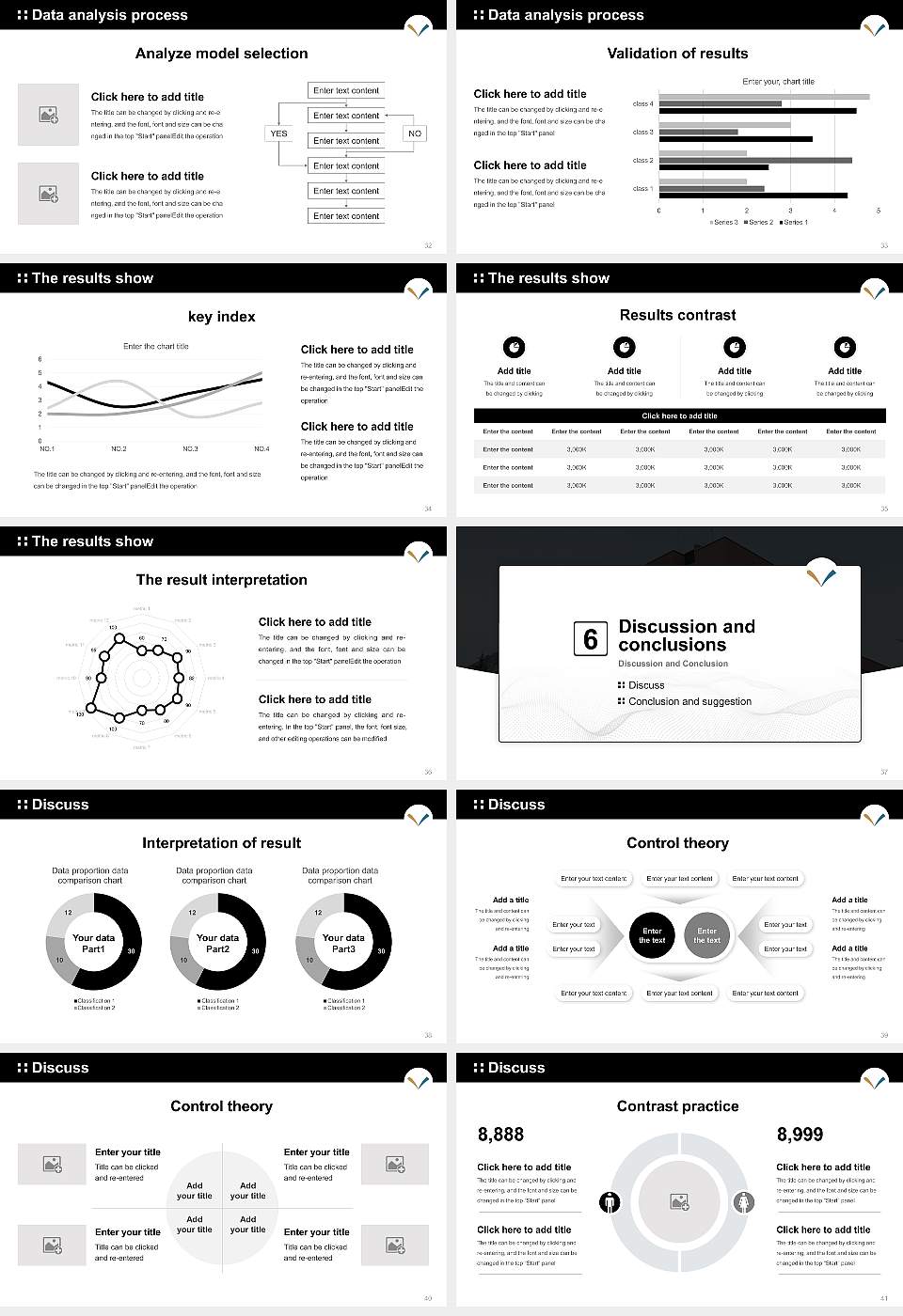 Kyoto Institute of Technology Graduation Thesis Defense PPT Template16:9 ratio PPT effect preview image5
