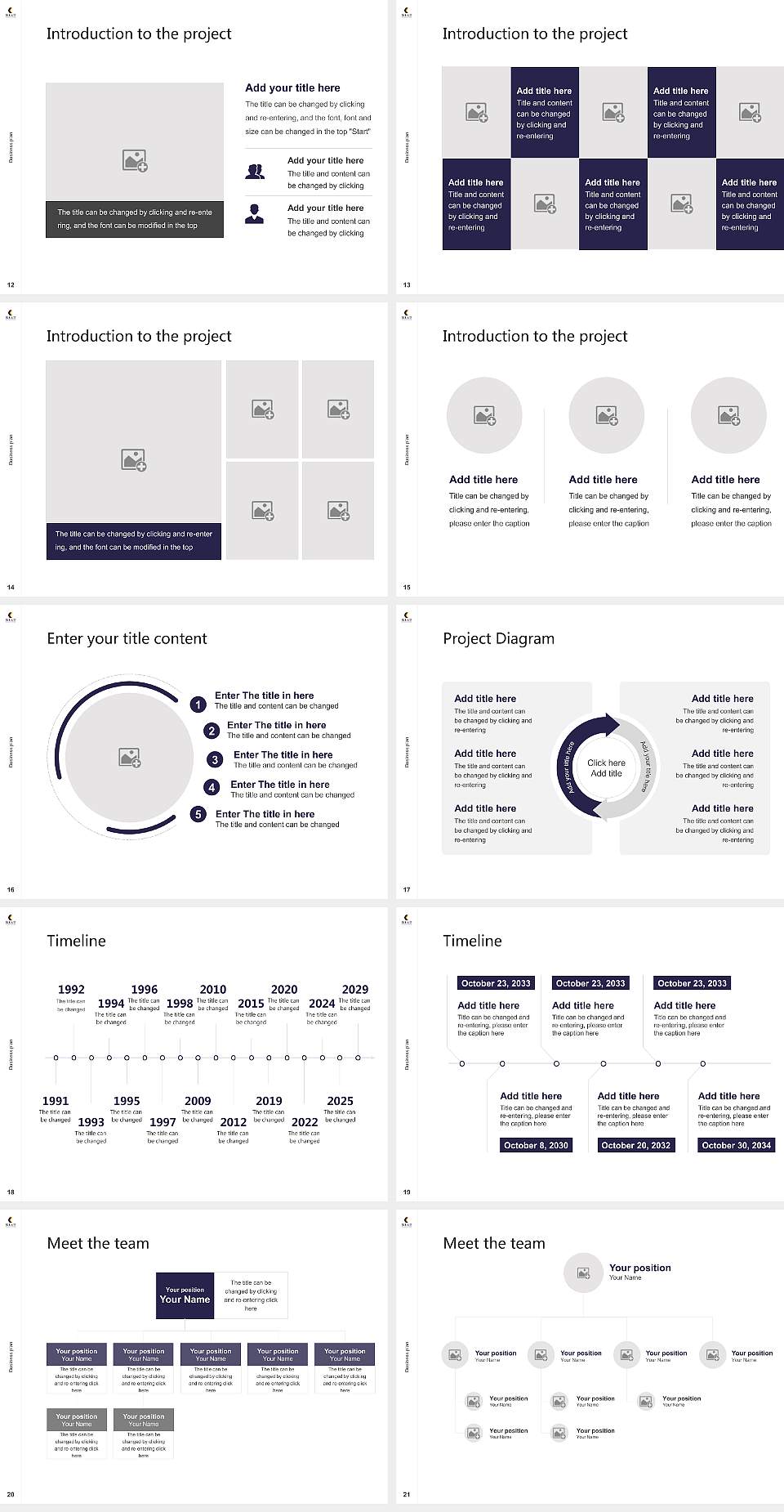 Kumamoto University Competition/Entrepreneurship Contest PPT Template4:3 ratio PPT effect preview image3