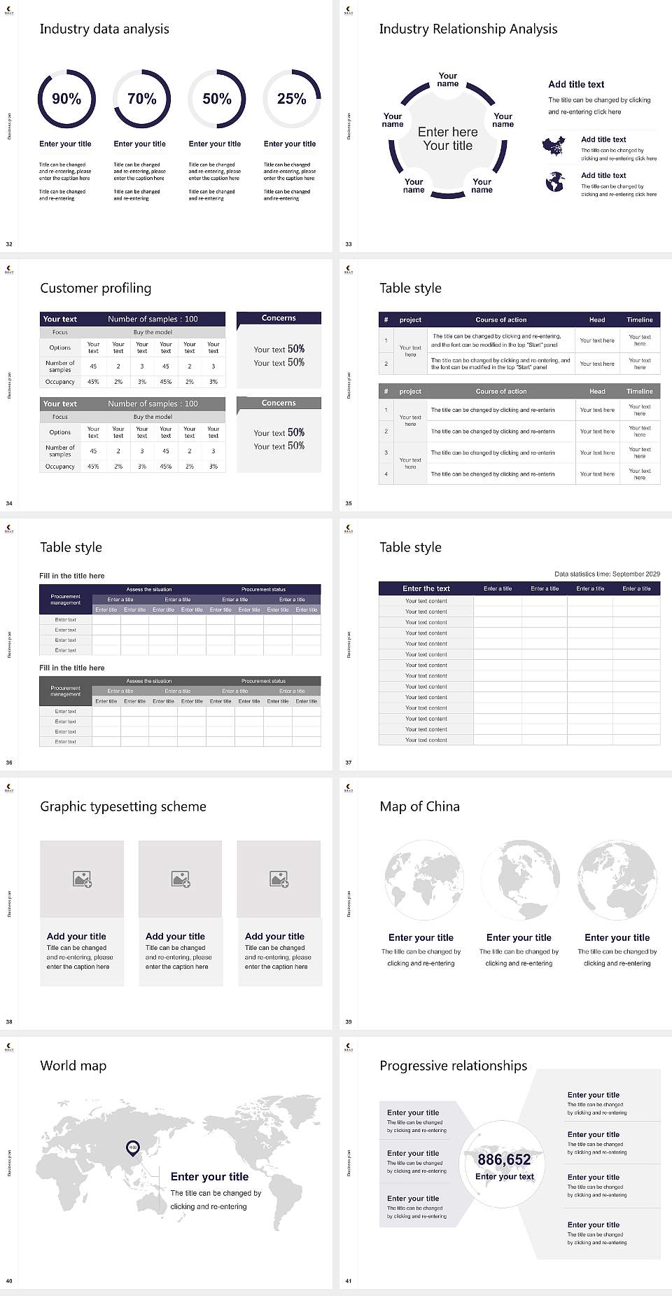 Kumamoto University Competition/Entrepreneurship Contest PPT Template4:3 ratio PPT effect preview image5