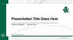 Kyushu Dental University Thesis Proposal/Graduation Defense PPT Template