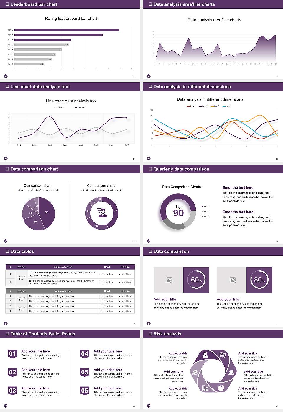 Kyoto Tachibana University General Purpose PPT Template16:9 ratio PPT effect preview image4