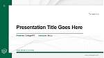 Kyoto Women’s University Thesis Proposal/Graduation Defense PPT Template