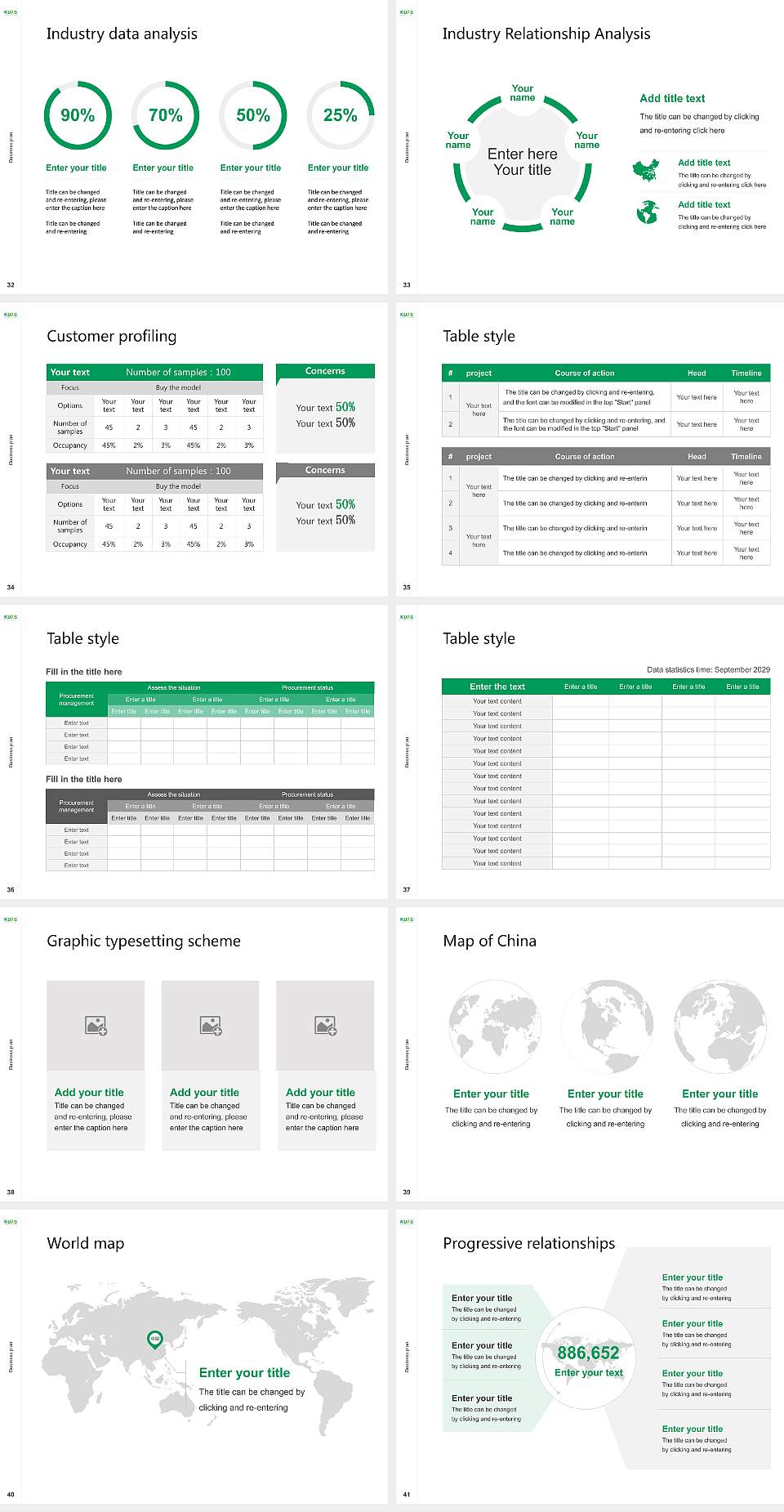 Kyoto University of Advanced Science Competition/Entrepreneurship Contest PPT Template4:3 ratio PPT effect preview image5