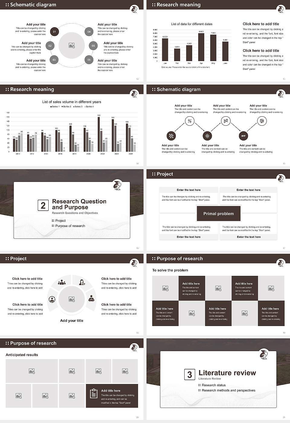 Kunitachi College of Music Graduation Thesis Defense PPT Template16:9 ratio PPT effect preview image3