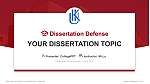 Kyushu International University Graduation Thesis Defense PPT Template