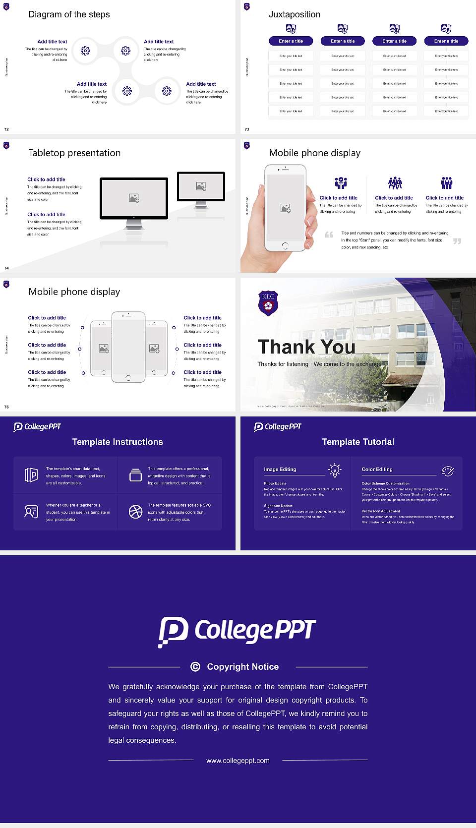 Kyushu Lutheran College Competition/Entrepreneurship Contest PPT Template16:9 ratio PPT effect preview image9