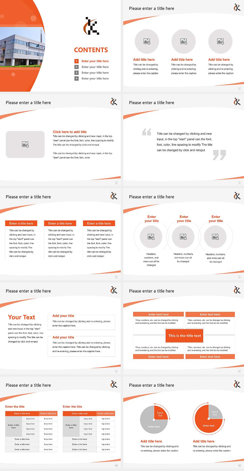 Kurashiki University of Science and the Arts Course/Courseware Creation PPT Template4:3 ratio PPT effect preview image2