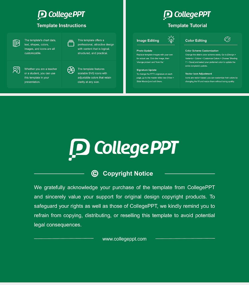 Kurume University Academic Presentation/Research Findings Report PPT Template4:3 ratio PPT effect preview image5