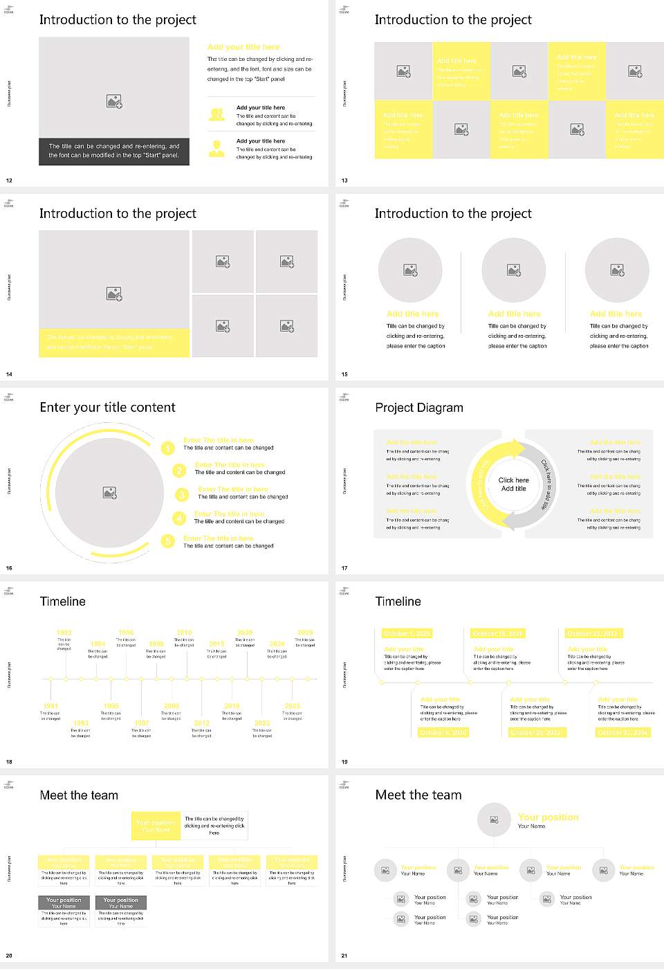 Kyoto Saga University of Arts Competition/Entrepreneurship Contest PPT Template16:9 ratio PPT effect preview image3