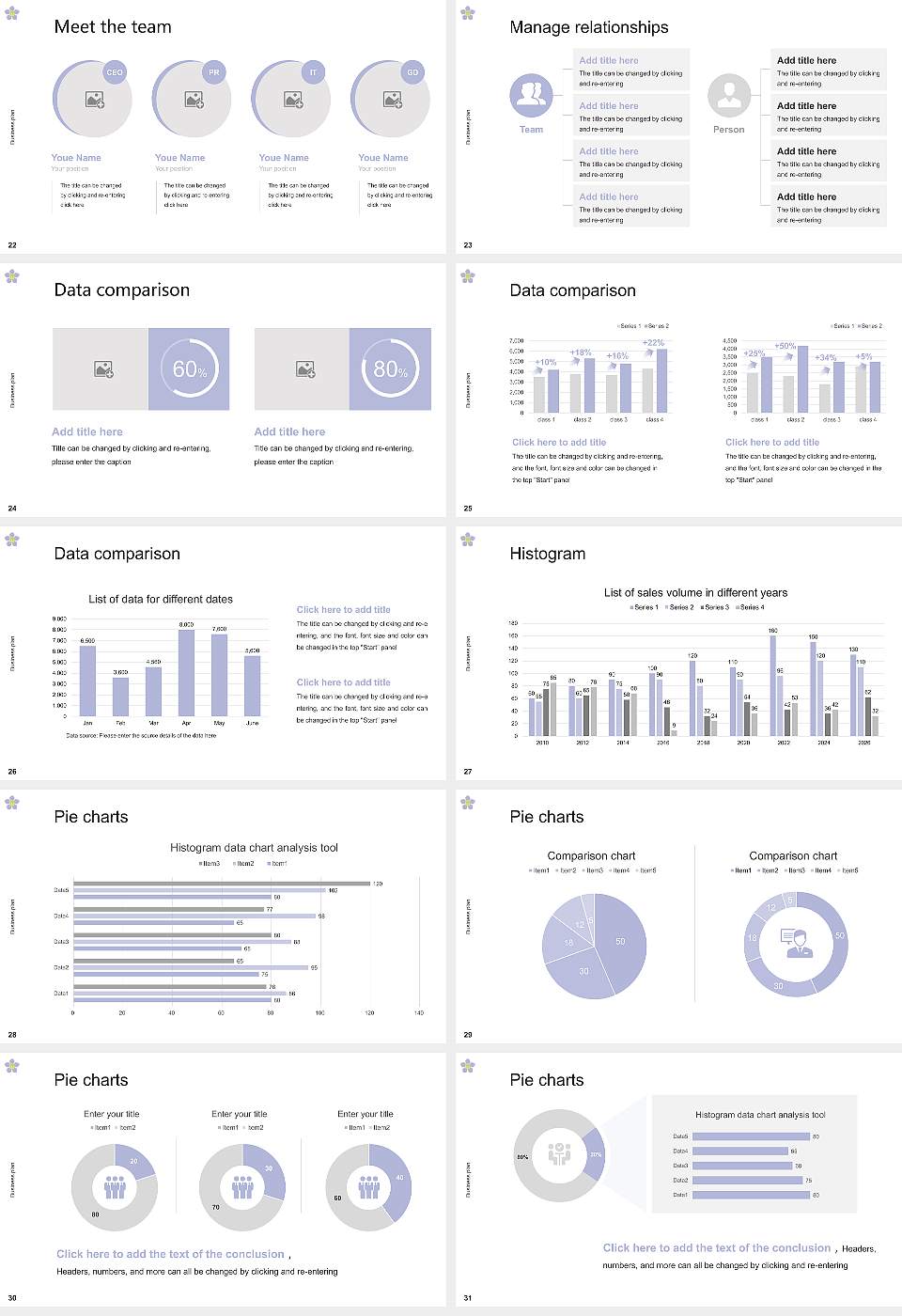Kushiro Public University of Economics Competition/Entrepreneurship Contest PPT Template16:9 ratio PPT effect preview image4