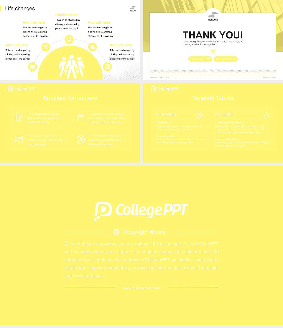 Kyoto Saga University of Arts National Scholarship Defense PPT Template16:9 ratio PPT effect preview image4