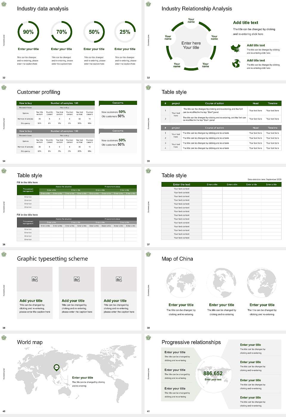 Kyushu Nutrition Welfare University Competition/Entrepreneurship Contest PPT Template16:9 ratio PPT effect preview image5