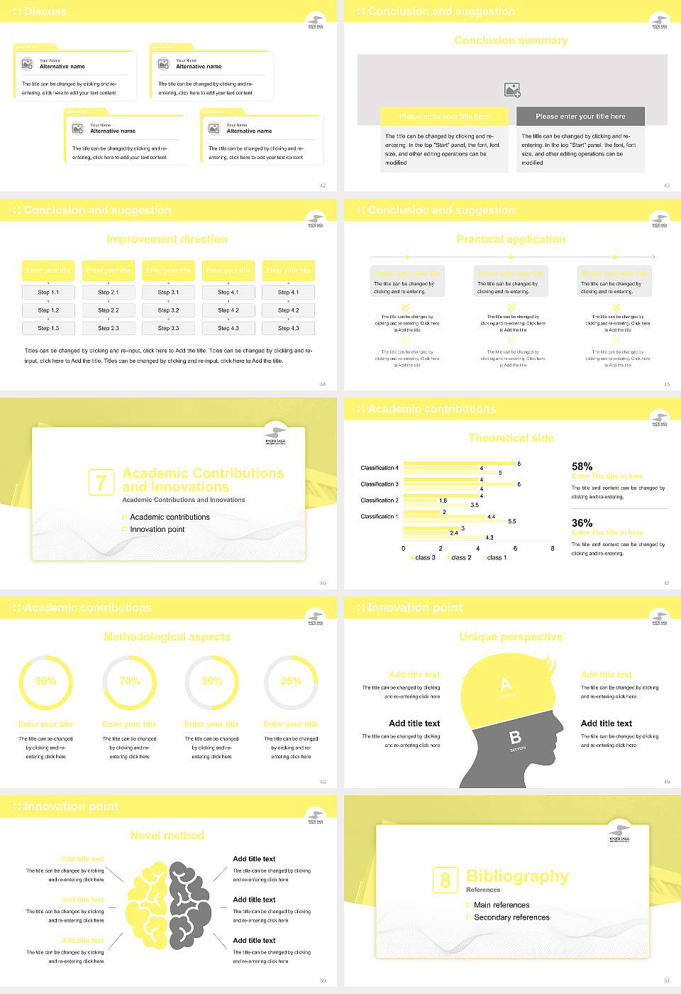 Kyoto Saga University of Arts Graduation Thesis Defense PPT Template16:9 ratio PPT effect preview image6