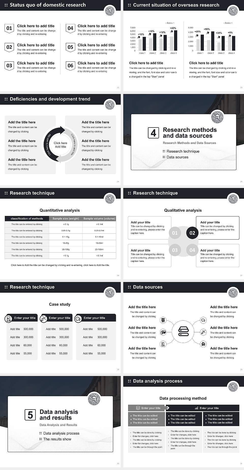 University of Bath Graduation Thesis Defense PPT Template4:3 ratio PPT effect preview image4