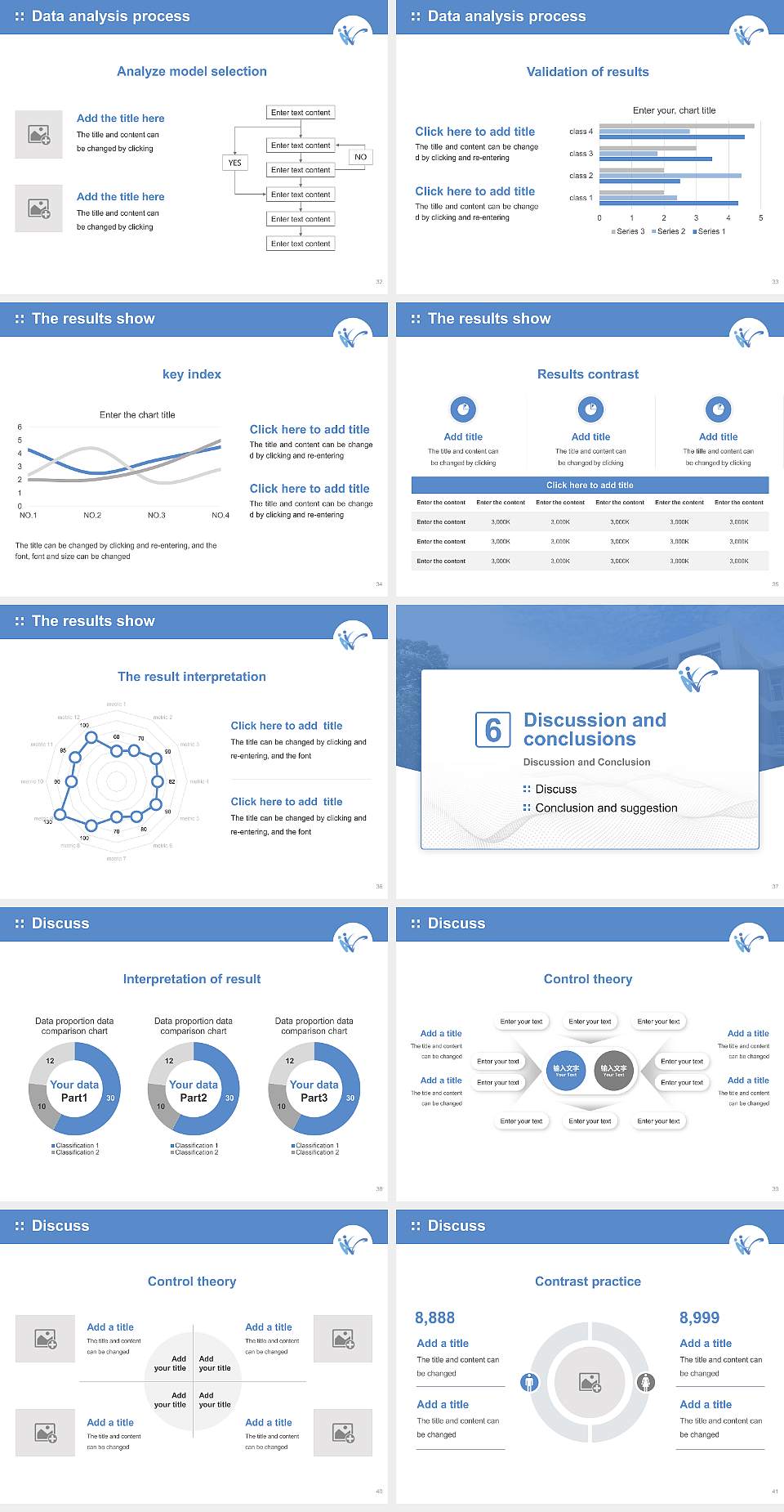 Shizuoka University of Welfare Graduation Thesis Defense PPT Template4:3 ratio PPT effect preview image5