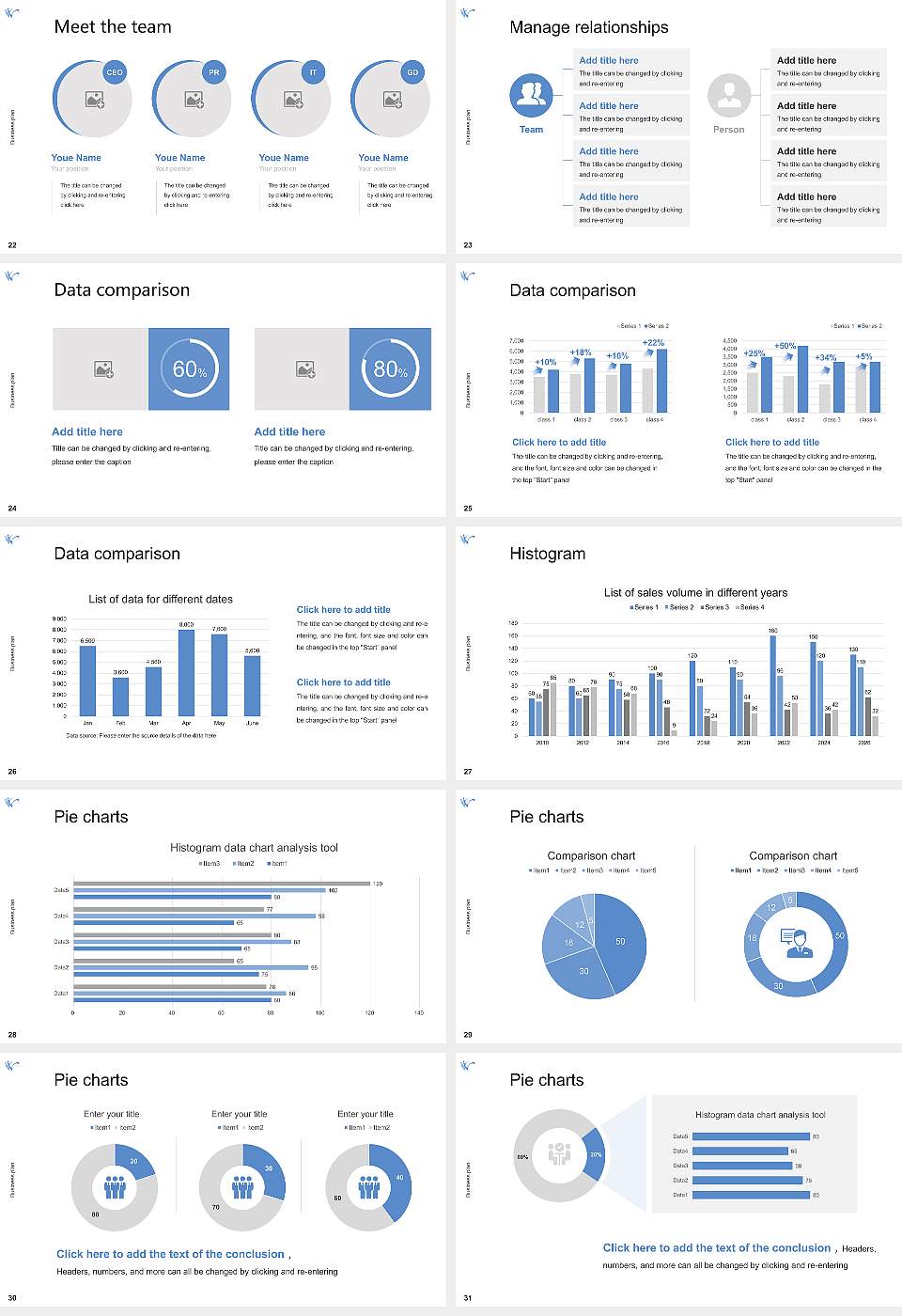 Shizuoka University of Welfare Competition/Entrepreneurship Contest PPT Template16:9 ratio PPT effect preview image4
